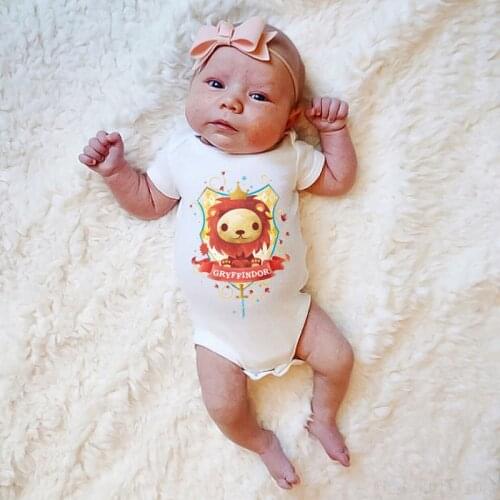 DERMSPE Fashion Baby Boys Girls Cotton Rompers Summer Baby Jumpsuits Short Sleeve Breathable Newborn Baby Clothes Cute White