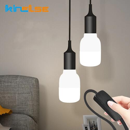 DIY 1.8m Extension Hanging Light Power Cord Cable E27 Lamp Bases US EU Plug Switch Wire LED Bulb Socket Holder Pendant Lighting