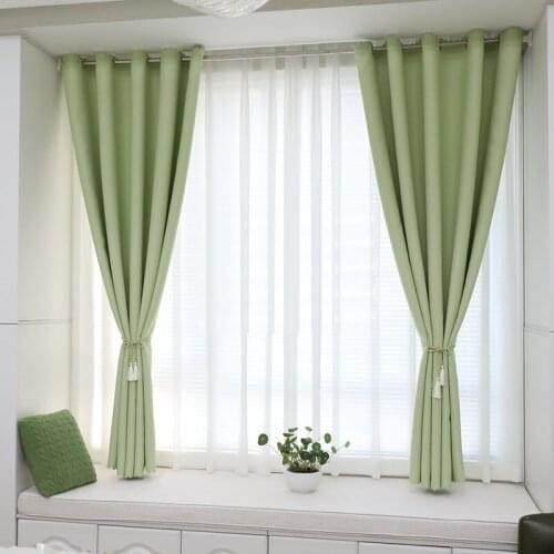 Short Curtains Kitchen Blackout Curtains For Living Room Bedroom Window Treatments High shading Curtains Home Decoration Drapes
