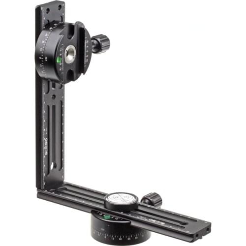 3D Multi-Axis Panorama Stand and Panorama Spinning Fishing Head Cameras Accessories with Hydraulic Diving Compatible