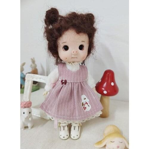 Cartoon Pictures Cute Dress Ob11 Clothes Lace Skirt Suit 16cm Doll Obitsiu 11 Clothes GSC YMY P9 Universal Accessory