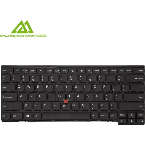 New Original US English Keyboard For Lenovo Thinkpad L440 L450 L460 T431S T440 T440P T440S T450 T450S T460 No Backlit 04Y0862