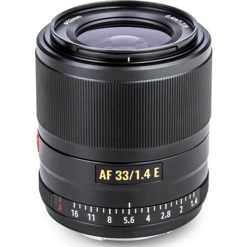 VILTROX 33mm F1.4 E Auto Focus Lens APS-C Compact Large Aperture Lens For Sony E-mount Camera A9 A7RIV A7II A7S A6600 A6500