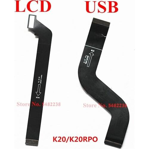 Original USB Motherboard Connector For Xiaomi 9T Redmi K20 K20Pro main board Data transmission tape LCD Display USB Flex Cable