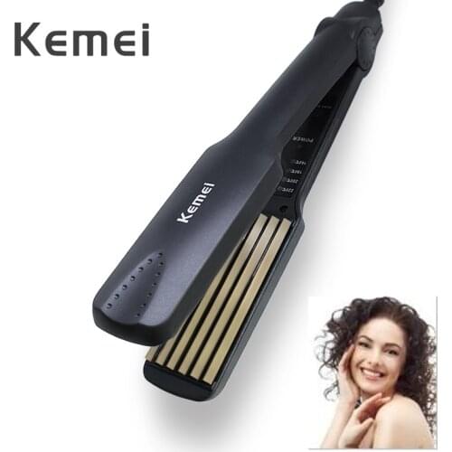 Professional Small Corrugated Hair Curler Adjustable Temperature Tourmaline Ceramic Curling Iron Corn Plate Corn Perm Splint 43D