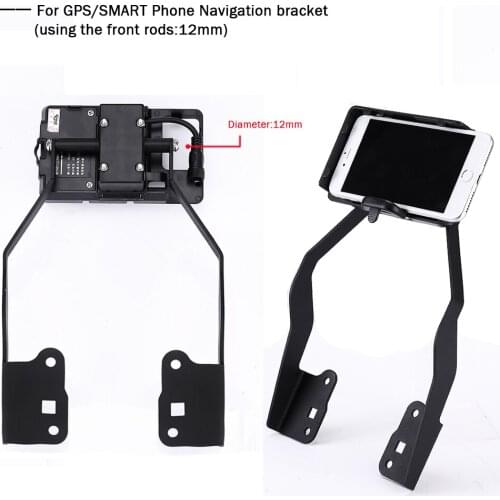 Motorcycle For F750GS F850GS Motorcycle Phone Navigation Bracket Plate Phone Stand Holder For BMW F750GS F 750 850 GS 2018 2019