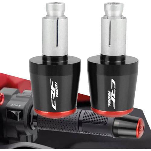 Motorcycle Handle Bar Grips Hand Cap End Plugs Counterweight grip Moto FOR HONDA CRF1000L CRF 1000L AFR 2015 2016 2017 2018 2019