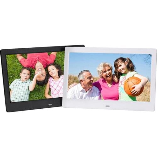 1024x600 High Digital 10.1 Inch Widescreen Digital Photo Frame HD Ultra-Thin LED Electronic Photo Album LCD Photo Frame