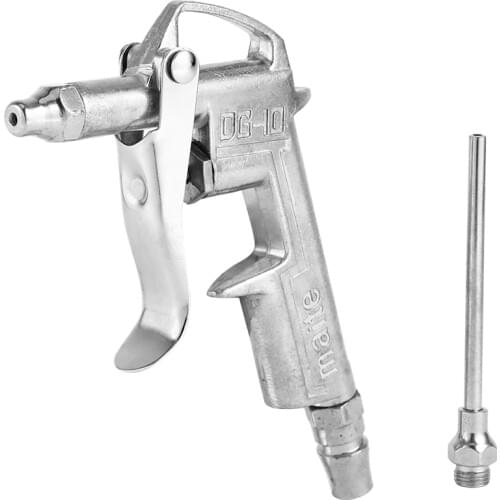 Air Blow Gun Pistol Trigger Cleaner Compressor Dust Blower 1/4"Compressed Alloy Nozzle Cleaning Tool for Compressor Air Blow Gun