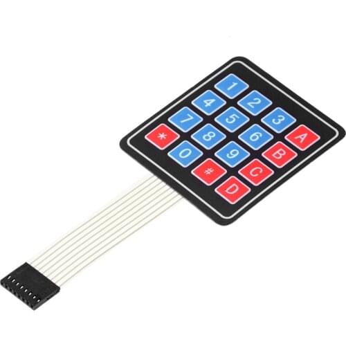 1PCS 16 Key Button Membrane Switch 4x4 Keys Matrix Array Keyboard Keypad Control Panel DIY Kit