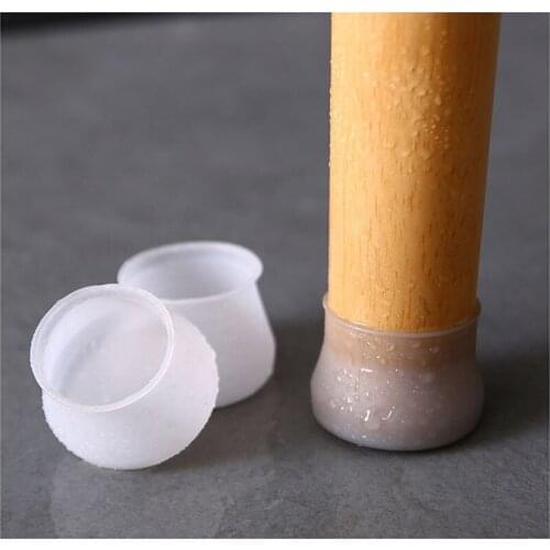 40Pcs Upgraded Furniture Silicone Protection Cover Pad Non-slip Table Chair Leg Caps Floor Protector Table Feet Covers
