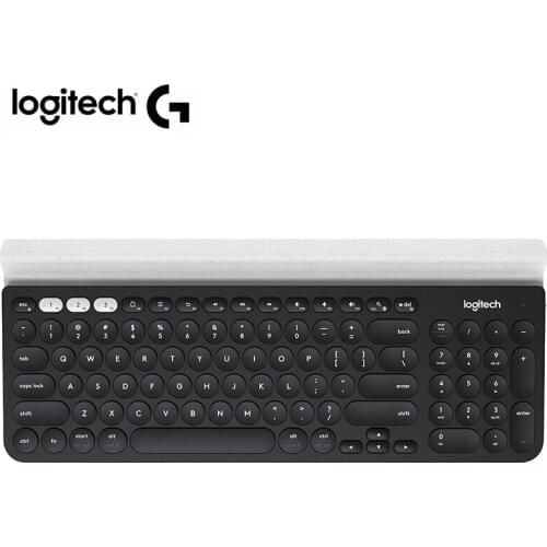 Logitech K780 Wireless Bluetooth Keyboard 2.4GHz Bluetooth Multi-Connectivity for Windows Mac IOS Android Smartphones Tablets