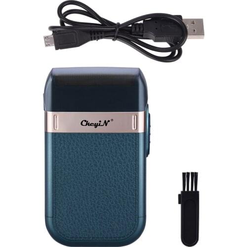 CkeyiN Electric Shaver Reciprocating Twin Blade Razor Waterproof Cordless Beard Usb Rechargeable Shaving Machine Barber Trimmer