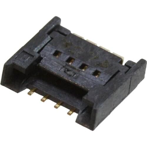 FA1004SA1-R8000 FFC, FPC (Flat Flexible) Connectors CONN FPC 4POS 0.50MM R/A