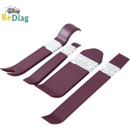 4PCS Car Audio Disassembly Tool Auto Car Removal Repairing Pry Tools Kit Panel Plastic Trim Removal Tool Set High Hardness