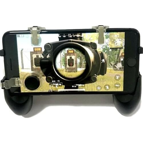 Game Pad Pubg Controller Pubg Mobile Trigger Gamepad Phone Joystick Fire Button L1 R1 Shooter Aim Key Handle For iPhone Android