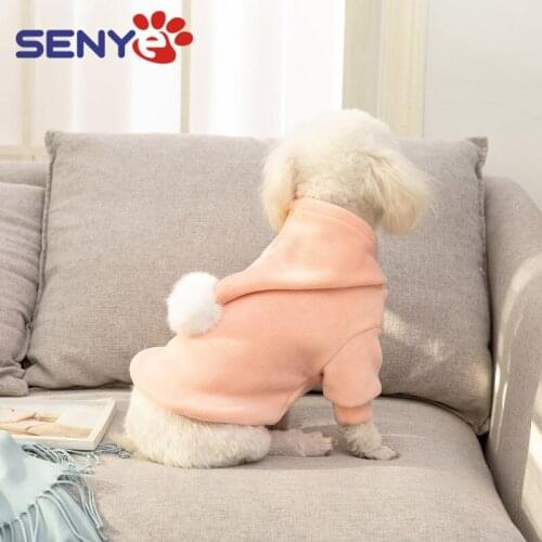 2021 New Style Pet Clothes Autumn And Winter Cotton-Padded Clothes Comfortable And Warm Dog Clothes Teddy Small Dog Pet Supplies