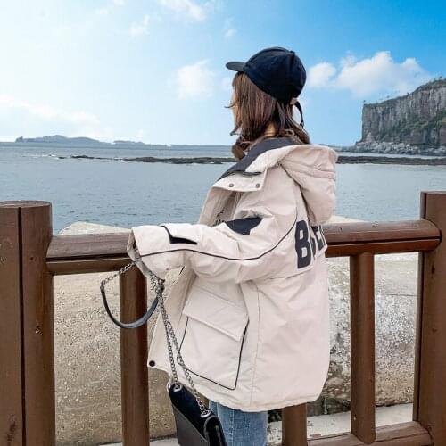 Cotton-padded clothes womens loose winter coats new womens clothing winter coat