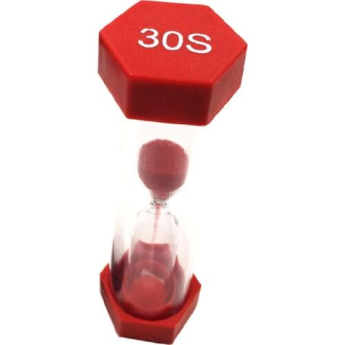 Hourglass Timer Set 6 Colors 1/3/5/10/15/mins 30Seconds Sandglass Clock for Home 1XCC