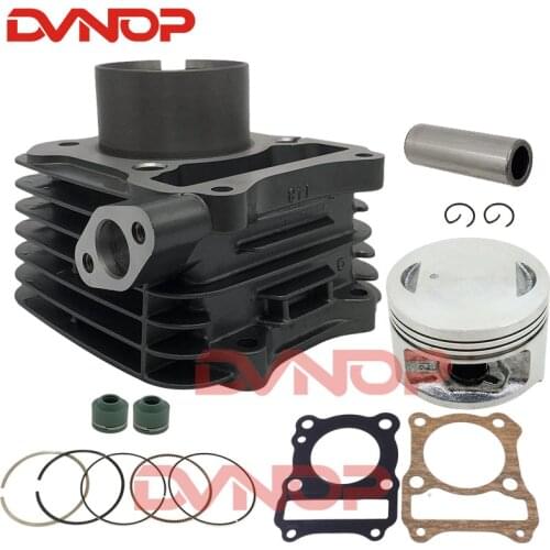 Motorcycle Cylinder Piston Gasket QJ150-19C / 26A Benelli TNT150 STD 150cc for KEEWAY RKV150 RKS150 RKV RKS 148 EGR