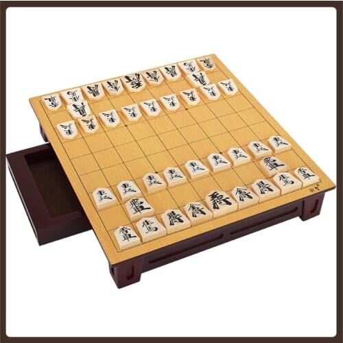 Professional Shogi Chess Game Decoration Magnetic Wood Board Games For Adults Shogi Table Games Juegos Inteligencia Chess Wood