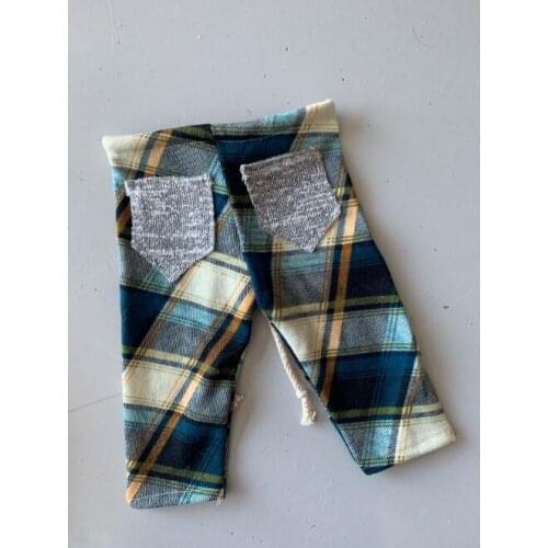 Newborn photography props lattice hat pants set for baby photo props accessories