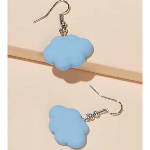 Cloud Drop Earrings For Women Girl Fashion Jewelry