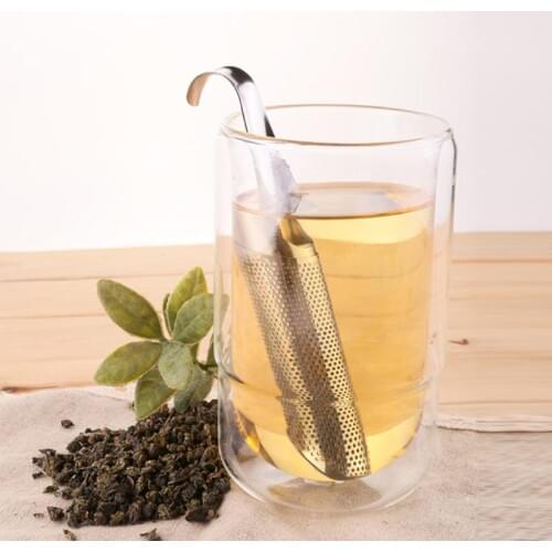 Tea Strainer Amazing Stainless Steel Tea Infuser Pipe Design Touch Feel Good Holder Tool Tea Spoon Infuser Filter