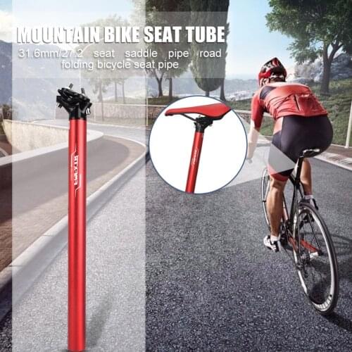 Folding Cycle 31.6mm 27.2 Seat Post MTB Mountain Bike Lightweight Seatpost Parts Mountain Road Bike Seat Post Tube Parts
