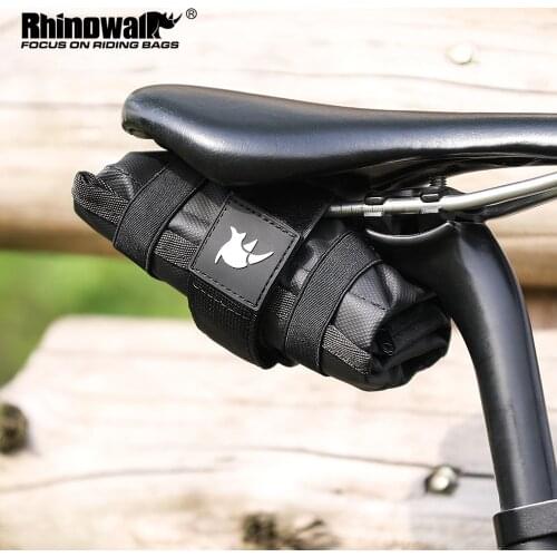 Rhinowalk Bicycle Bag Tail Tool Bag Rear Seat Case Frame Front Bag Multifunctional Burrito Pack Bike Toolkit Repair Accessories