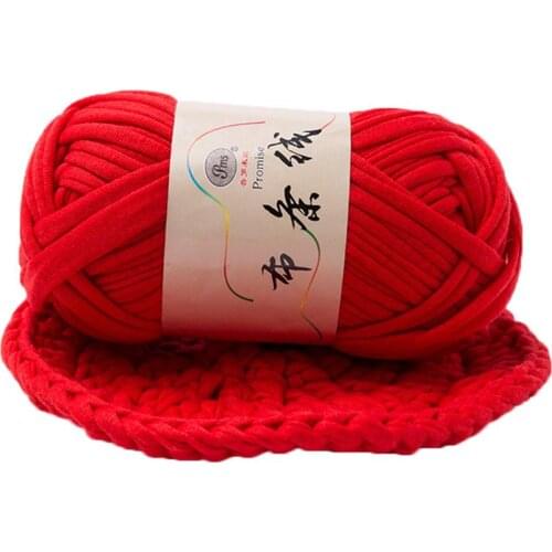 Cloth Yarn Hand-knit Woven Thread Thick Basket Blanket Braided DIY Crochet Cloth Fancy Yarn