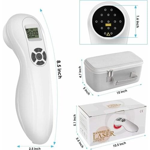 Handy Cure Pulse Body Pain Relief Athletic Equipment Laser Light Therapy Device Acupuncture Laser Machine