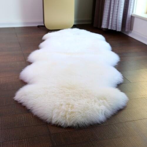 16 Colors Artificial Wool Carpet Sofa Cushion Window Pad Sheepskin Living Room Hallway Mats Decoration