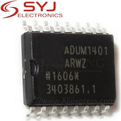 2pcs/lot ADUM1401ARWZ ADUM1401BRWZ ADUM1401CRWZ ADUM1401 SOP-16 In Stock