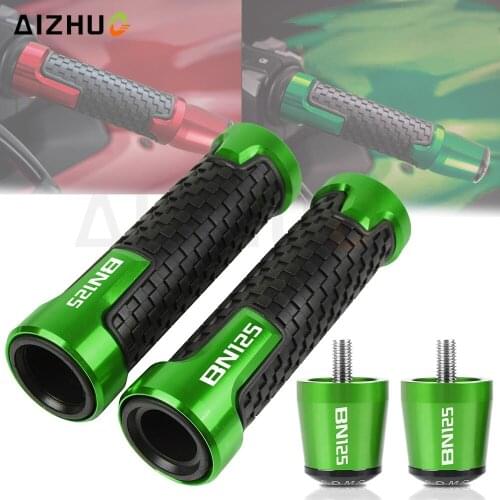 Motorcycle Accessories Handlebar Grip End Handle Bar Cap Ends Plug Cover FOR KAWASAKI BN125 BN 125 2003 2004 2005 2006 2007 2008