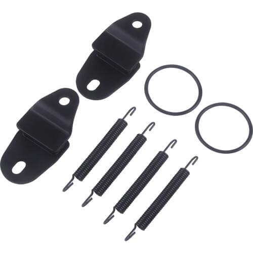 Motorcycle Exhaust Pipe Accessories Exhaust Gaskets O-Ring Kit Stays Mounts Hangers fit for Yamaha Banshee 350 YFZ350 1987-2006