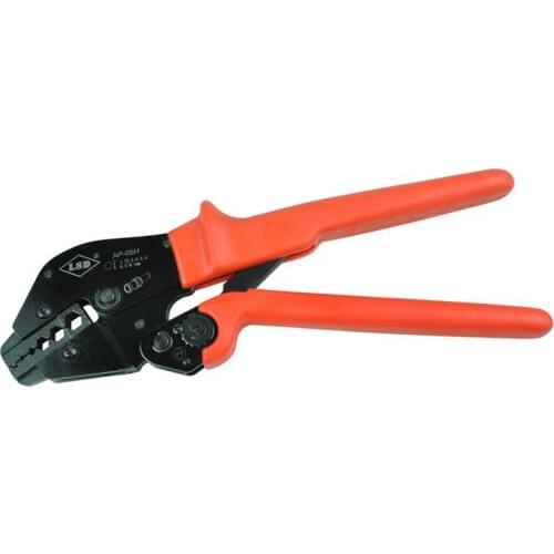 AP-05H High Quality Coax crimping hand Tools for RG59,RG55,RG58,RG6,RG5 Ratchet Crimper pliers