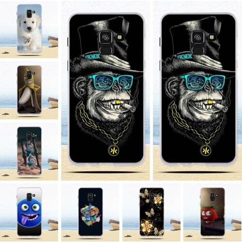 Cover For Samsung Galaxy A8 2018 A530 A530F SM-A530F Cases TPU Back Soft Silicone Case For Samsung A8 2018 Covers Shells Fundas