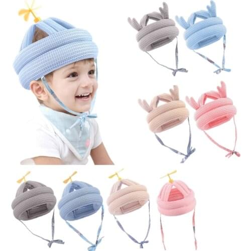 Baby Toddler Cap Anti-collision Protective Hat Baby Safety Helmet Adjustable