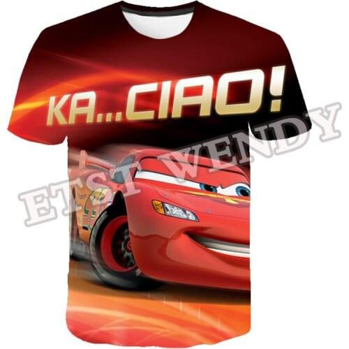 Game Boys Harajuku T-Shirt Funny Car Anime Kid Tops 4-14 Years Children Tops Summer Tee Short Sleeve Streetwear 3D CartoonShirts