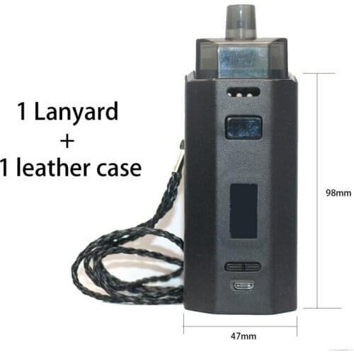 Lovekeke leather Case for SMOK RPM160 Pod Kit Vape Silicone Cover Skin Protective Rubber Sleeve ModShield leather Wrap RPM 160