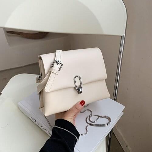Small PU Leather Flap Bags for Women 2021 Classic Crossbody Shoulder Handbags Female Branded Womens Trending Hand Bag