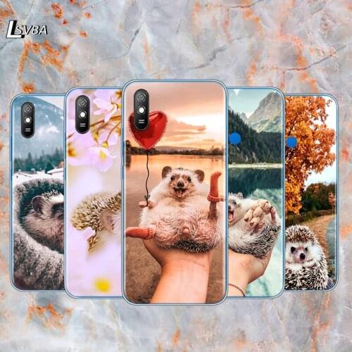 Cute Hedgehog Outing For Xiaomi Redmi K30 K30i K30S Ultra 10X 8 8A 7 6 K20 Pro 7A 6A S2 GO 5 5A 4X Plus Phone Cases