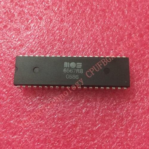 MOS 6567R8 MOS6567R8 Antique cpu collection testimony of history antique computer accessories