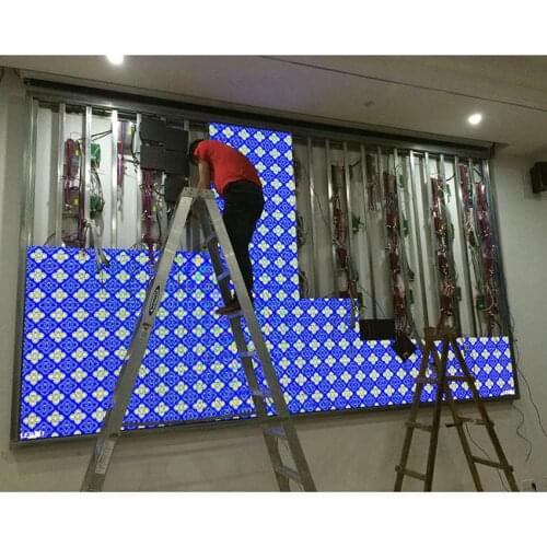DIY LED Display Screen Wall 30 Pcs P2.5 Indoor 320x160mm Module+5 Pcs Receiving Card+HD-A3 Controller+4 Pcs 300W Power Supply