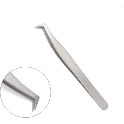 Stainless non-magnetic eyelash extension tweezers eyelash tweezers pincet false eyelash tweezers 3D lash tweezer