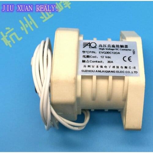 [In stock] Brand new original Relay EVQ30C12DA 12VDC 30A High voltage DC contactor ALQ High voltage DC relay