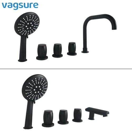 VAGSURE Black Bath Faucets