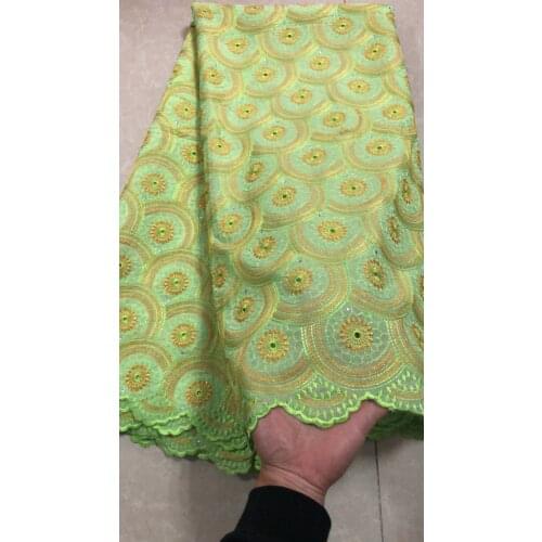 High Quality African Swiss Voile Lace In Switzerland 2019 African Dry Cotton Swiss Voile Lace Fabric For Party Dress P468