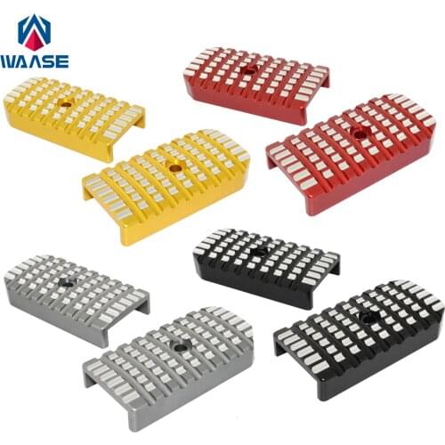 Waase CNC Driver Footrests Foot Peg Enlarge Extension Pedal For Honda Rebel 300 500 CMX300 CMX500 PC56 2017 2018 2019 2020 2021